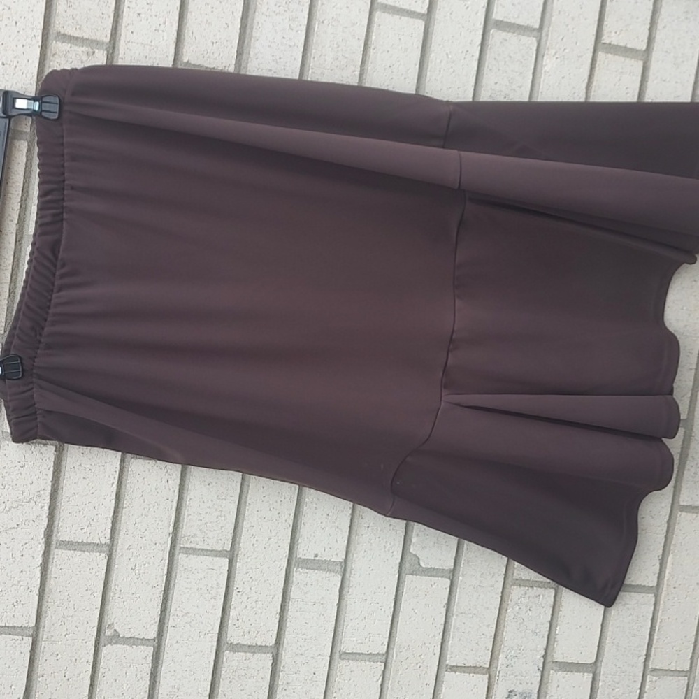 Southern Lady Chocolate Maxi Skirt - Picture 8 of 8